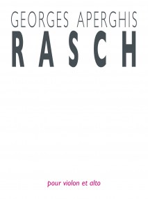 Rasch, violon et alto